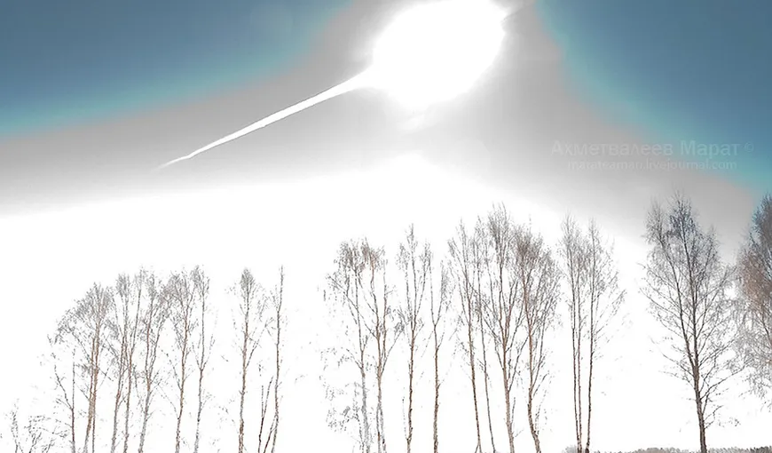 Explozia meteoritului din Rusia s-a „auzit” în toată lumea. Cum a sunat unda de şoc VIDEO