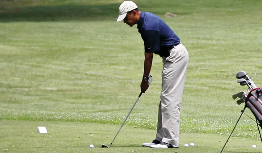 Barack Obama şi-a luat o vacanţă de trei zile, timp în care va juca golf