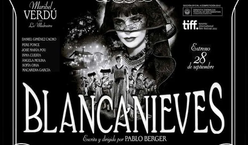 Filmul „Blancanieves”, recompensat cu 10 premii Goya VIDEO