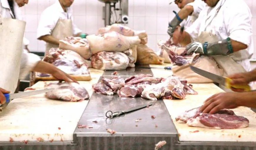 700 de kg de carne, confiscate de la firma care a distruibuit carne de cal spunând că e de vită