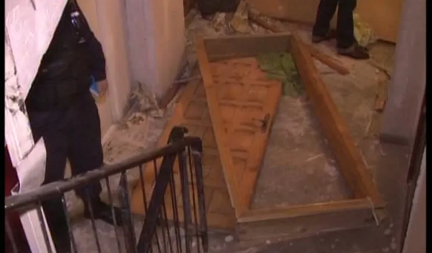 Explozie într-un bloc din Craiova, de la o acumulare de gaze. O bătrână a suferit arsuri