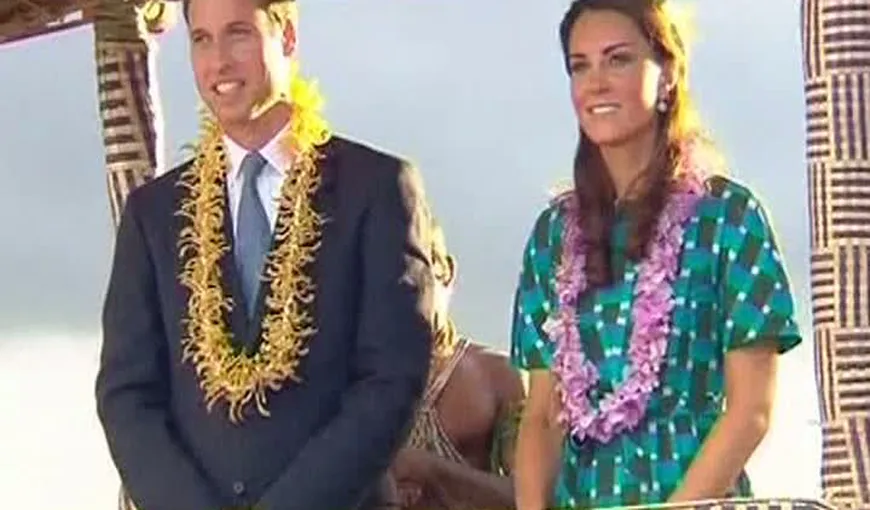 Viitorii părinţi, în vacanţă: William şi Kate se relaxează în Caraibe VIDEO