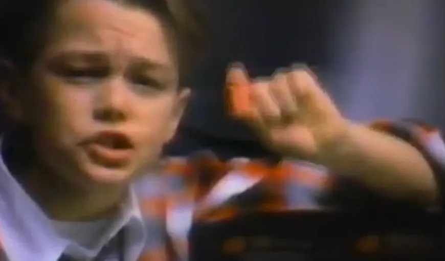 Cum arăta Leonardo DiCaprio acum 25 de ani într-o reclamă la gumă de mestecat VIDEO