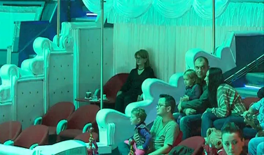 Maria Băsescu, la spectacol la Circul Globus VIDEO