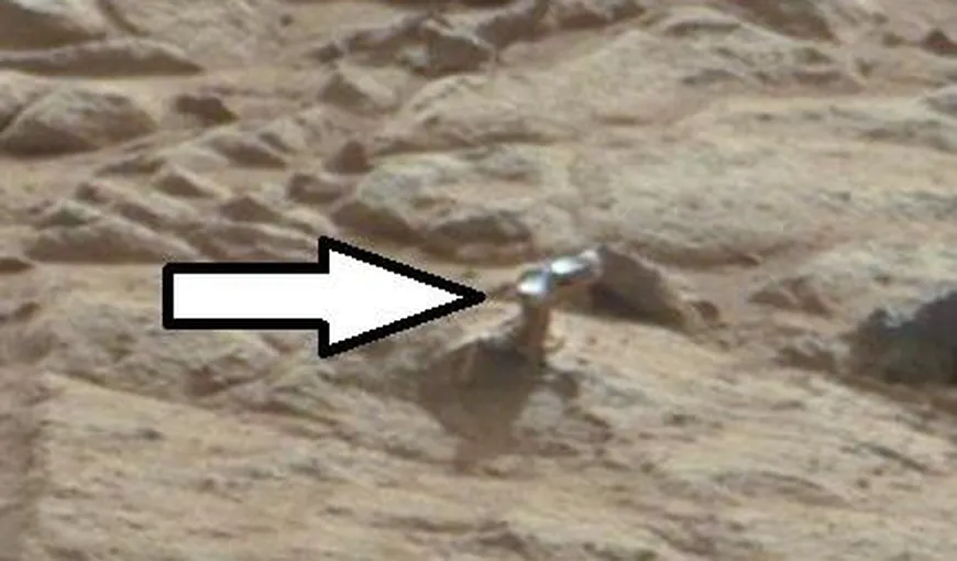 Un „braţ de robot”, descoperit pe Marte de roverul Curiosity FOTO
