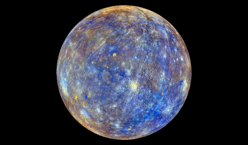 Planeta Mercur, aşa cum nu aţi mai văzut-o până acum: O lume extrem de colorată VIDEO