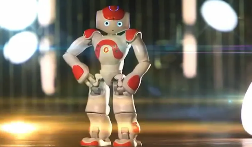 Roboţelul umanoid NAO, una din surprizele AIWO 2013, eveniment dedicat inteligenţei artificiale