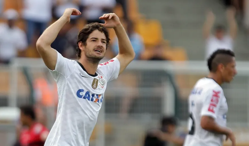 Pato a debutat cu gol la Corinthians. Brazilianul a marcat la prima atingere de balon VIDEO