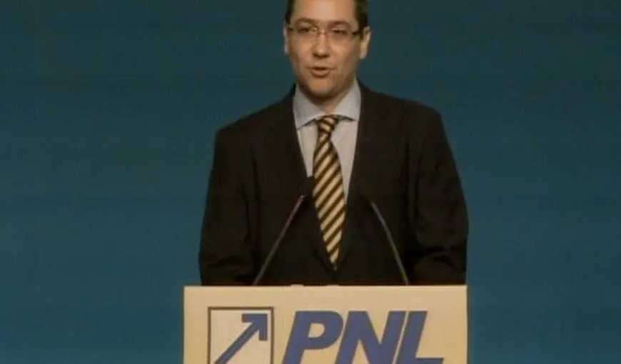 Ponta, la Congresul PNL: Dacă voi păcăli pe cineva să îmi ia locul, acela nu va fi Klaus Johannis