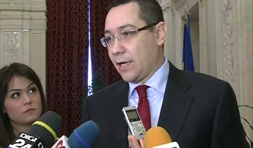Ponta: PDL nu mai e principalul partid de opoziţie, locul a fost luat de PPDD