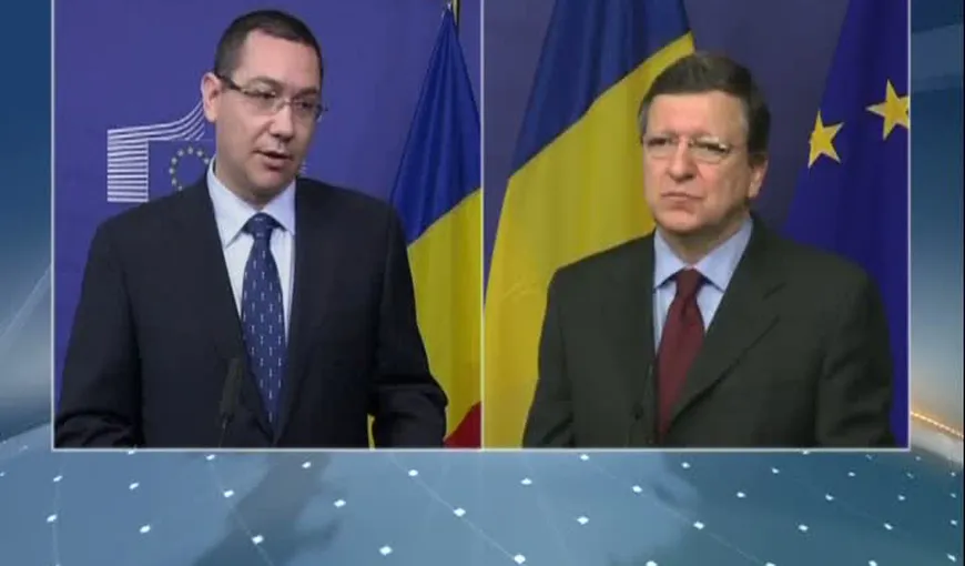 Întâlnire Barroso-Ponta. MESAJUL şefului CE: Politicienii acuzaţi de corupţie să se dea la o parte