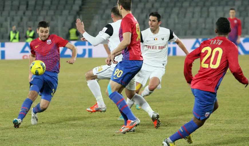 SCANDAL la primul meci jucat de Steaua în campionat în 2013. Vezi ce s-a întâmplat la Cluj