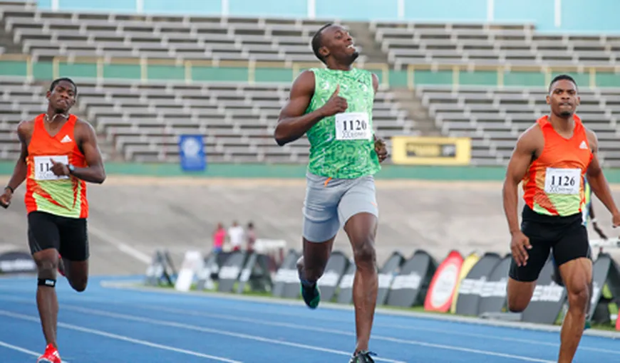 „Fulgerul” Usain Bolt a câştigat prima cursă din 2013. El a concurat la 400 m VIDEO