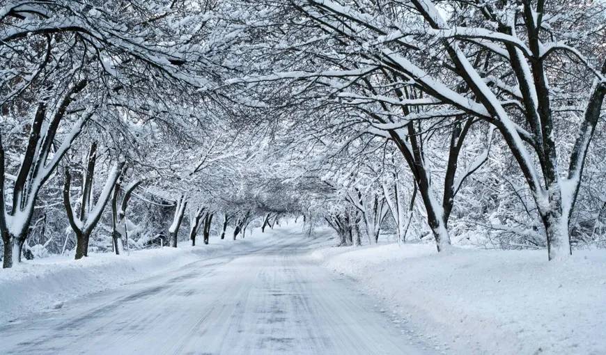 Avertizare meteo: Va ninge în toată ţara, inclusiv în Bucureşti, până miercuri