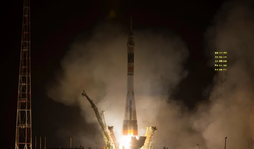 O rachetă Soyuz, lansată cu succes către ISS: Prima călătorie „accelerată” a astronauţilor VIDEO
