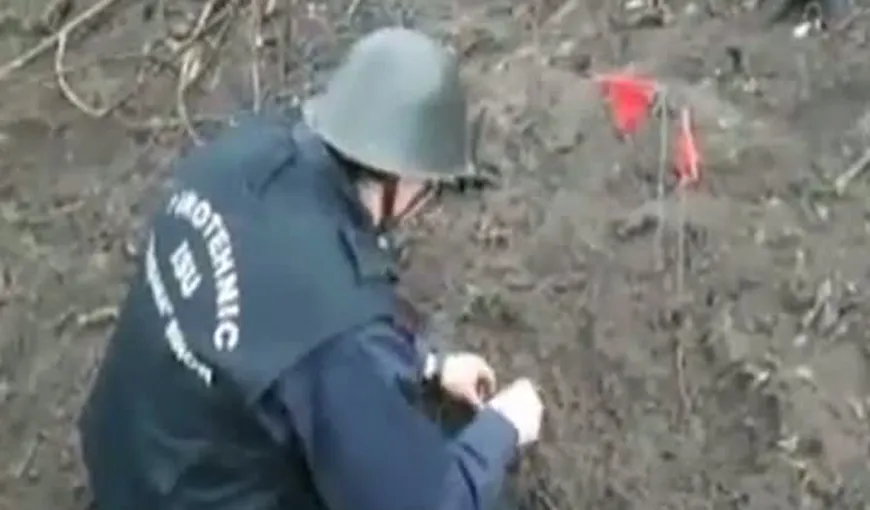 Cartuşe de război şi o mină antitanc, găsite pe domeniul de la Balc al lui Ion Ţiriac VIDEO