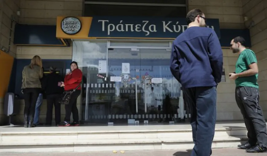 Băncile din Cipru vor rămâne închise marţi şi miercuri, pentru a preveni retragerea depozitelor