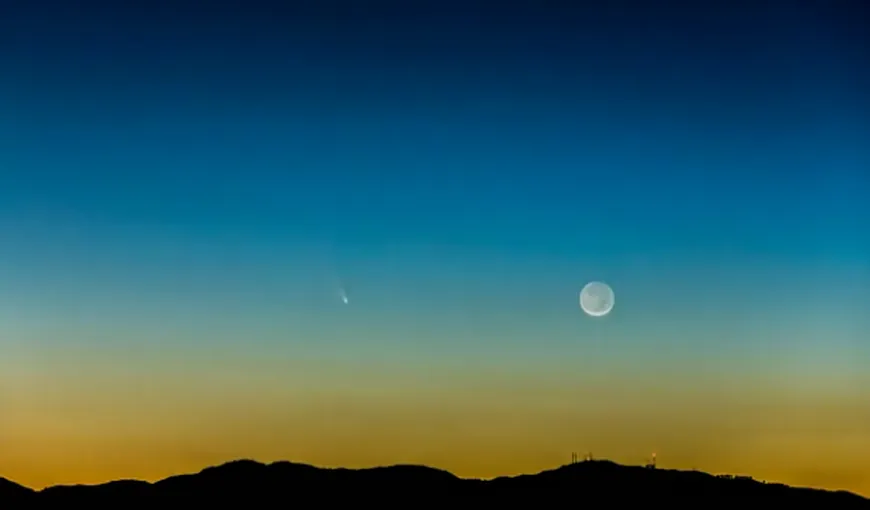 Cometa PANSTARRS, surprinsă într-o filmare time-lapse spectaculoasă VIDEO