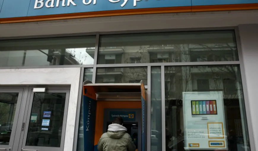 Cipru va taxa cu 30% sumele care depăşesc 100.000 de euro din depozitele de la Bank of Cyprus