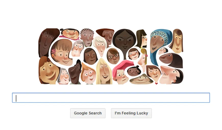 Google sărbătoreşte Ziua Femeii, vineri, cu un logo special
