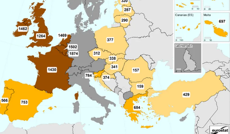 Salariul minim din Bulgaria, mai mare decât cel din România. Harta salariilor din Europa