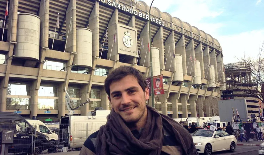 Iker Casillas poate fi văzut doar pe Facebook. Căpitanul Realului a postat un clip de la antrenament