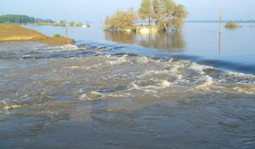 COD GALBEN de inundaţii pe Dunăre