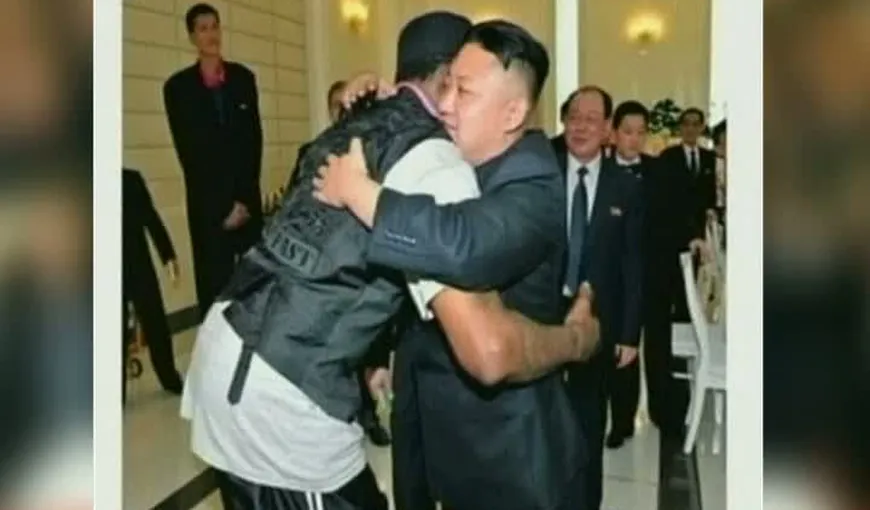 Dennis Rodman, fostă vedetă a baschetului american, prieten pe viaţă cu Kim Jong-Un VIDEO