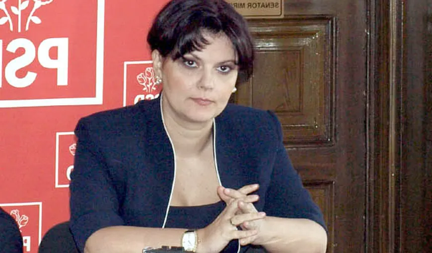 Lia Olguţa Vasilescu a anunţat că va candida la funcţia de vicepreşedinte al PSD