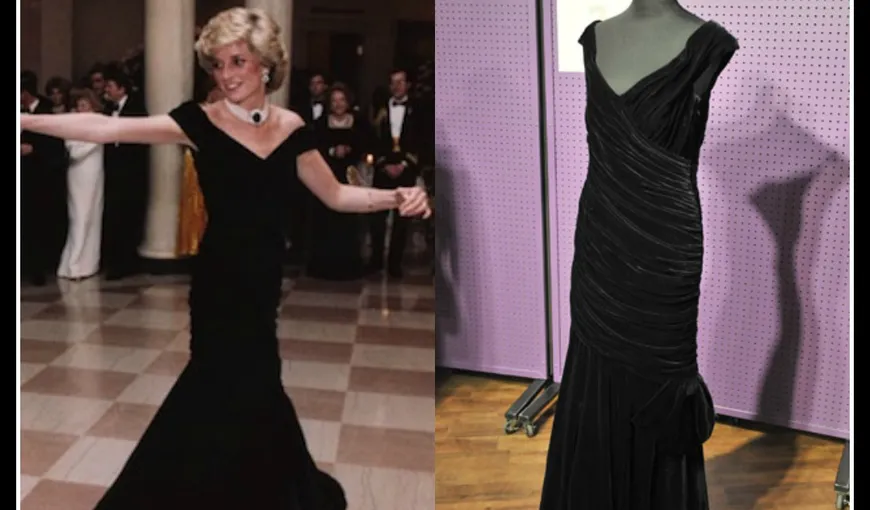 Rochia pe care prinţesa Diana a purtat-o când a dansat cu Travolta, vândută cu 300.000 de euro