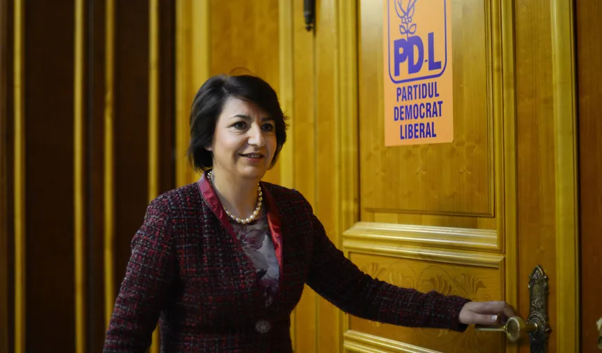 Sulfina Barbu: Candidez pentru un nou mandat de vicepreşedinte al PDL