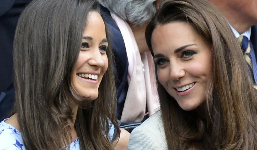 Kate şi Pippa Middleton, două prinţese adorabile. Vezi o fotografie din copilăria lor
