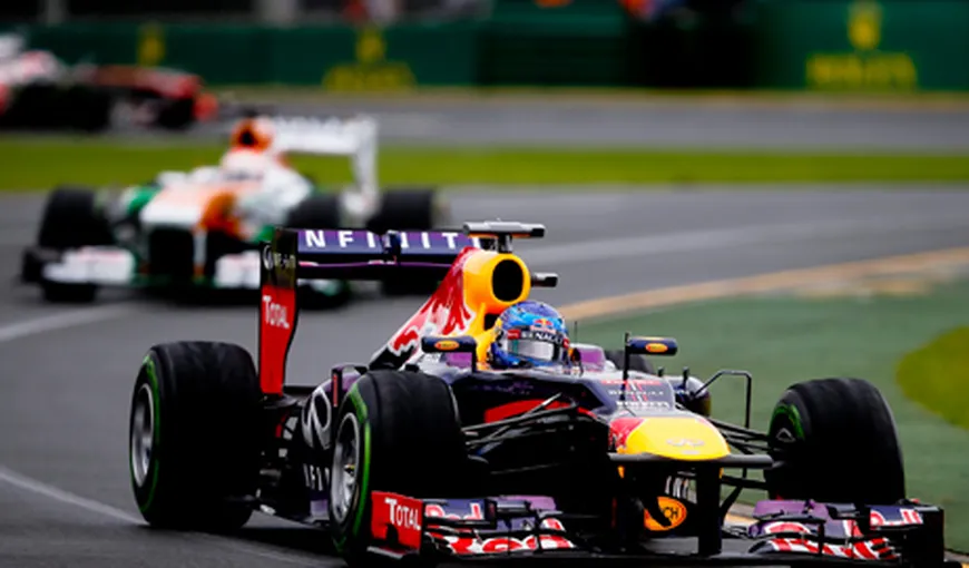 Formula 1: Sebastian Vettel a plecat de pe prima poziţie a grilei de start a MP al Australiei