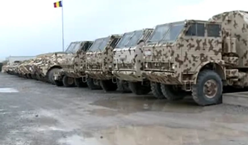 România retrage trupele şi armamentul militar din Afganistan VIDEO