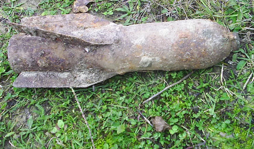 Bombă de aviaţie de 500 de kg, descoperită la o rafinărie din Prahova