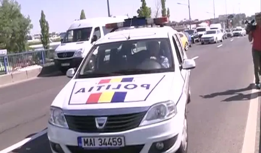 O maşină a ambasadei Cehiei la Bucureşti a fost implicată într-un accident pe DN 1 VIDEO