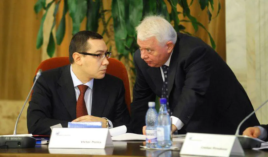 Victor Ponta: Restructurările în sectorul bugetar continuă