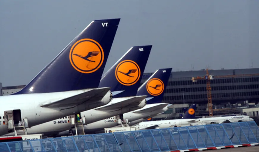 Aeroportul „Henri Coandă”: 18 zboruri Lufthansa spre Germania, anulate din cauza grevei