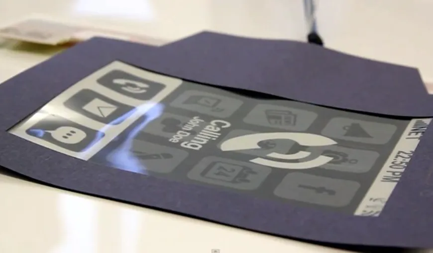 Morephone, prototipul unui telefon care se ondulează şi îşi schimbă forma VIDEO