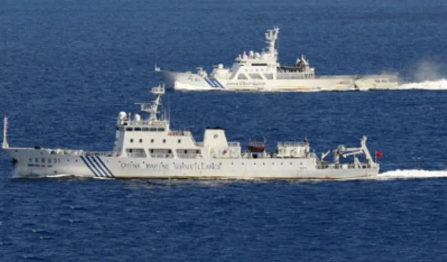 Opt nave chineze au pătruns în apele teritoriale japoneze. Tokyo va răspunde „prin FORŢĂ”