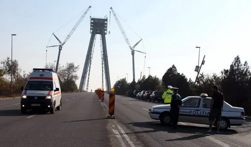 Circulaţia rutieră pe podul de la Agigea, restricţionată până în august