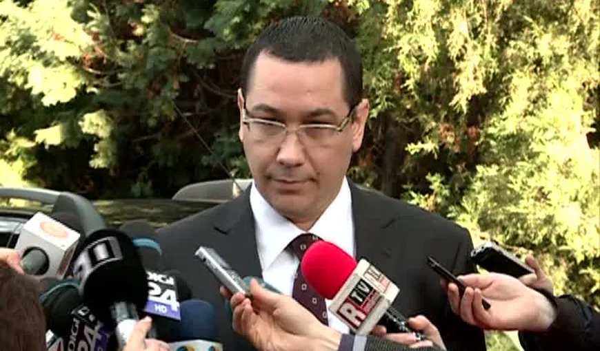 Ponta: Dacă USL nu are opoziţie, nu trebuie să ne creăm noi opoziţie din interior