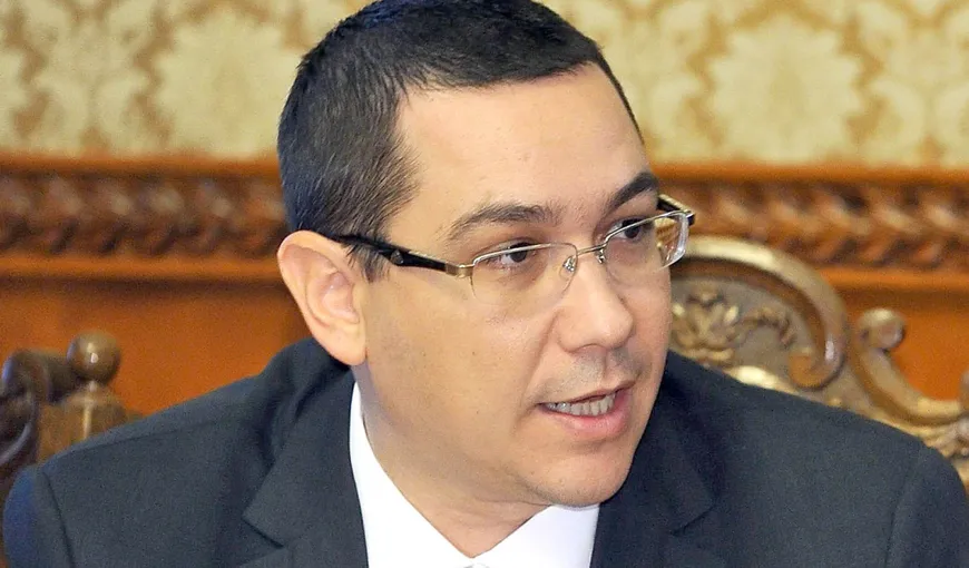 Victor Ponta: Anunţul de privatizare a CFR Marfă se face vineri