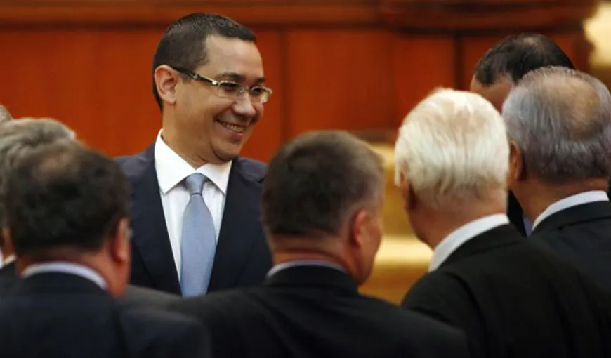 Guvernul şi-a asumat răspunderea. ATACUL lui Ponta la Tişe şi MRU. „Au fost amendamente ruşinoase”