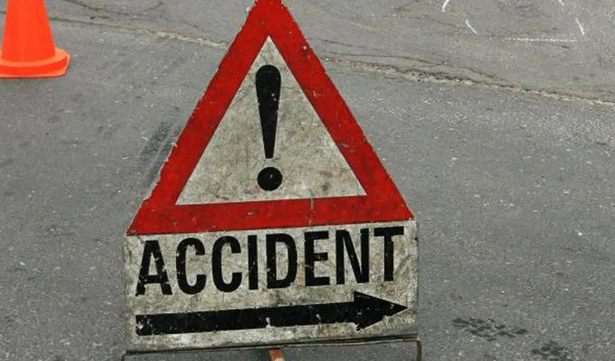 Accident grav pe DN7: Un motociclist a fost spulberat. Traficul este îngreunat