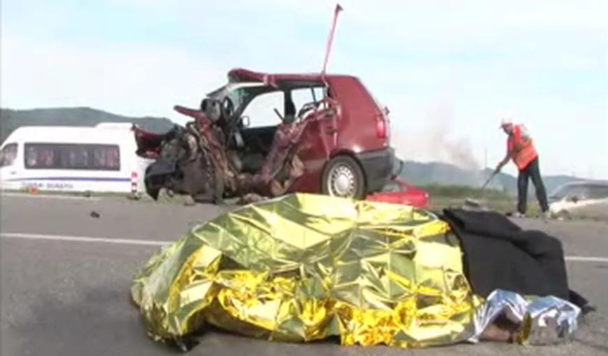 A făcut INFARCT la volan şi a provocat un accident grav de circulaţie VIDEO