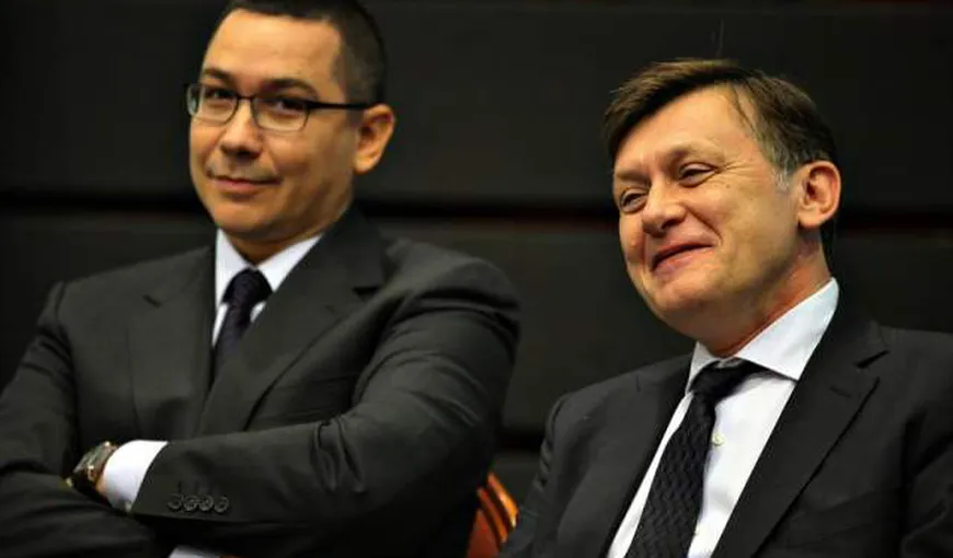 Ponta: Îl susţin pe Antonescu la prezidenţiale chiar dacă USL nu va mai exista