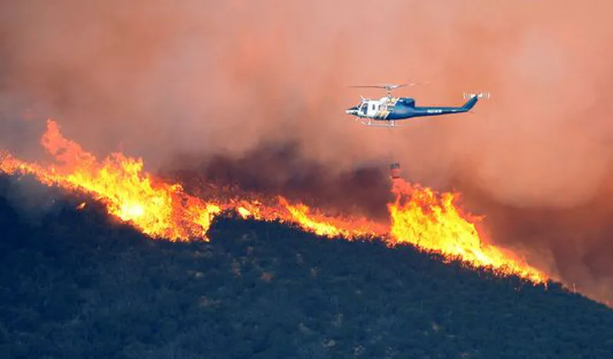 Incendiul de proporţii în California: Focul ameninţă MII de locuinţe VIDEO