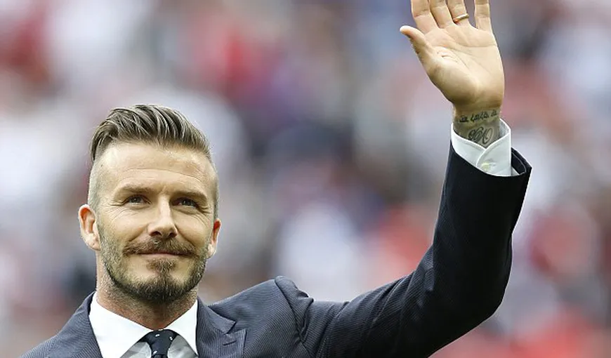 Adio, David Beckham! Se retrage din activitate un simbol al fotbalului
