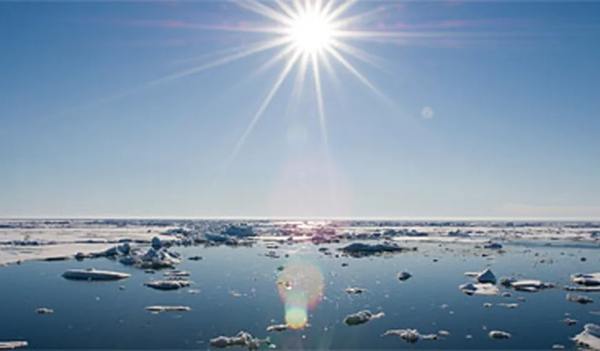 NIVEL RECORD al topirii gheţarilor arctici în 2012. OMM: Un semn îngrijorător al încălzirii globale